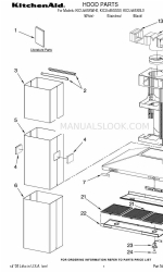 KitchenAid KICU465SBL0 パーツマニュアル