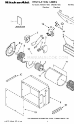 KitchenAid KIRD801HSS1 Lista de peças