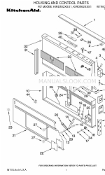 KitchenAid KIRD802XSS1 Lista de peças