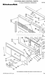 KitchenAid KIRD802XSS3 Teileliste