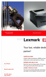 Lexmark E240 Технические характеристики