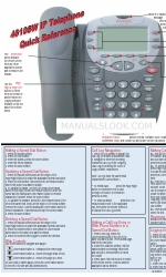 Avaya one-X 4610SW Quick Reference