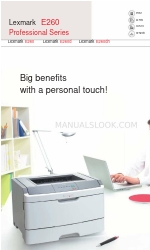 Lexmark E260 Series Brochure & specificaties