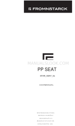 Fromm & Starck PP SEAT STAR SEAT 34 Manual do utilizador
