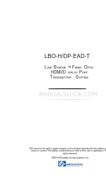 Broadata LBO-H/DP-EAD-T Manuale