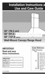 KitchenAid KWCU205HSS1 取付説明書および取扱説明書