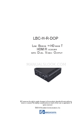 Broadata LBC-H-R-DOP Benutzerhandbuch