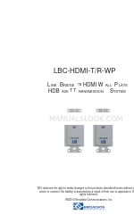 Broadata Link Bridge LBC-HDMI-R-WP User Manual