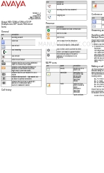 Avaya one-X 9641G Quick Reference