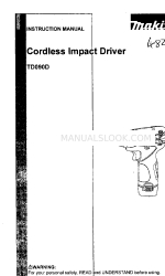 Makita TD090D Руководство по эксплуатации