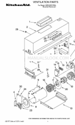 KitchenAid KWVU205YBA1 Parça Listesi