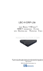 Broadata LBC-H-DRP-Lite Safety Instructions