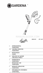 Gardena accuCut 取扱説明書