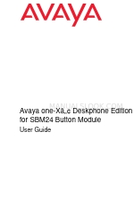 Avaya one-X Deskphone SBM24 User Manual