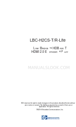 Broadata LBC-H2CS-T/R-Lite Benutzerhandbuch