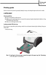 Lexmark E450DN - E 450dn B/W Laser Printer Руководство по печати