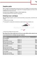 Lexmark E460 Series Handbuch für Verbrauchsmaterial