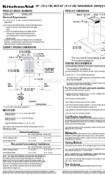 KitchenAid KXW4430Y 매뉴얼