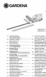 Gardena ComfortCut Li-18/60 Benutzerhandbuch