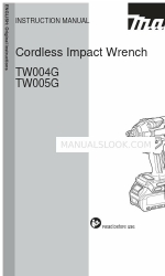 Makita TW005G Інструкція з експлуатації