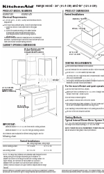 KitchenAid KXW9736Y Instrukcje instalacji