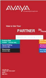 Avaya PARTNER Phone Посібник