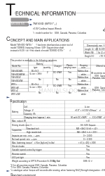 Makita TW100D Series Informacje techniczne