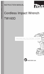 Makita TW160DSAJ Instrukcja obsługi