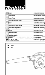 Makita UB1101 Buku Petunjuk