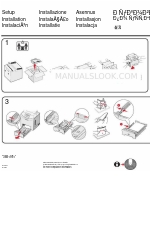 Lexmark InfoPrint 1612 Mise en place et installation