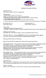 Avaya 1408 Quick Reference Sheet