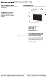 KitchenAid Architect Series II KCMS1555SSS Gegevensblad