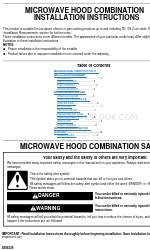 KitchenAid Architect Series II KHMS2050SSS Інструкція з монтажу Посібник з монтажу