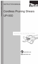 Makita UP100D Manuale di istruzioni