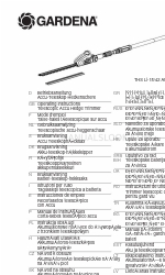 Gardena THS Li-18/42 Gebruiksaanwijzing