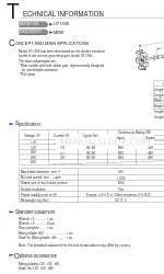 Makita UT1305 Informazioni tecniche