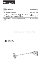 Makita UT1305 Manuale di istruzioni