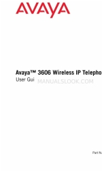 Avaya 3606 Manuale d'uso