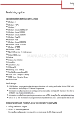 Lexmark M1145 (Zweeds) Aansluithandleiding