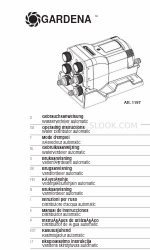 Gardena 1197 Інструкція з експлуатації Посібник з експлуатації