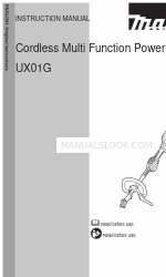 Makita UX01GT104 Manuale di istruzioni