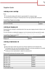 Lexmark M3150 Manual Perlengkapan