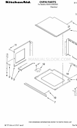 KitchenAid KBHS109SSS00 Parça Listesi