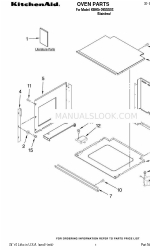 KitchenAid KBHS109SSS03 Onderdelenlijst