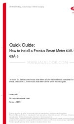 Fronius 63A-1 Краткое руководство