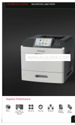 Lexmark M5100 Series Specyfikacja produktu