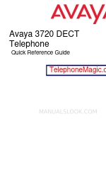 Avaya 3720 Quick Reference Manual