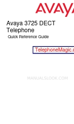 Avaya 3725 Quick Reference Manual