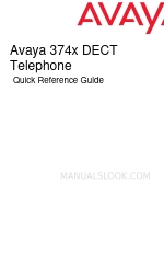 Avaya 3740 Quick Reference Manual