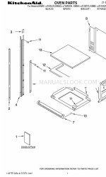 KitchenAid KBMC147HBL05 Manuel des pièces détachées